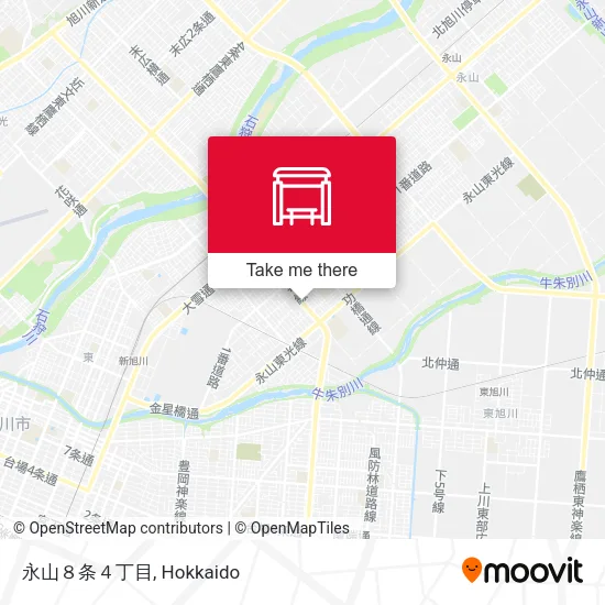 永山８条４丁目 map