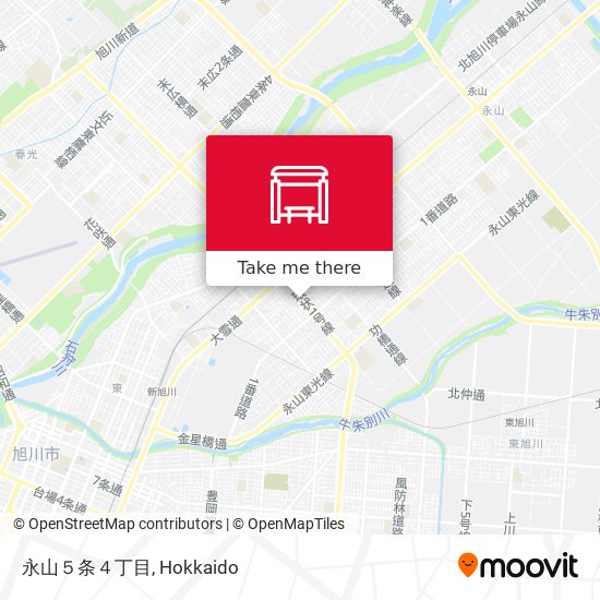 永山５条４丁目 map