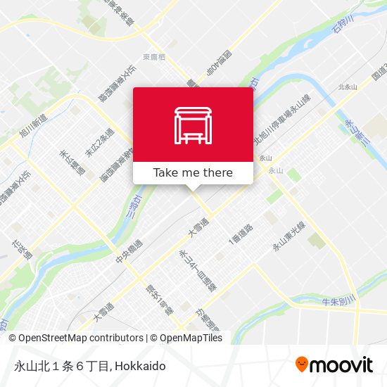 永山北１条６丁目 map