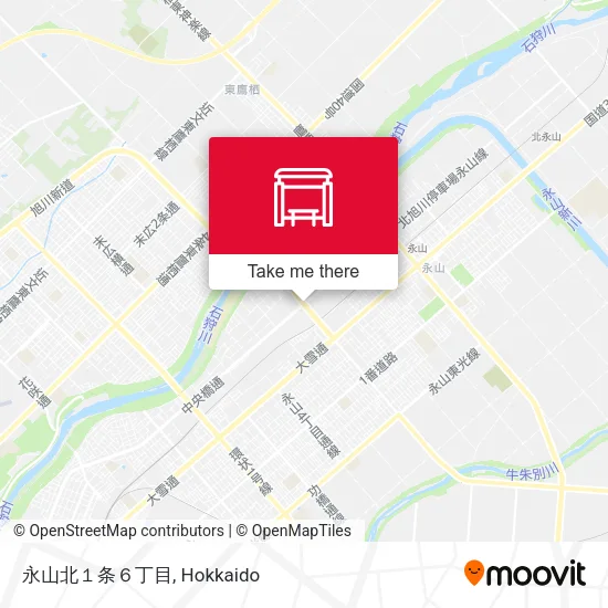 永山北１条６丁目 map