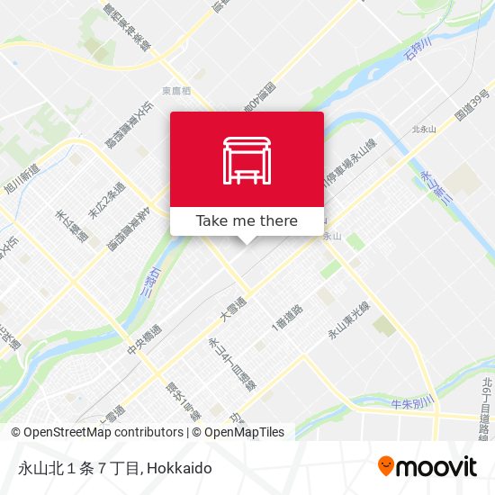 永山北１条７丁目 map
