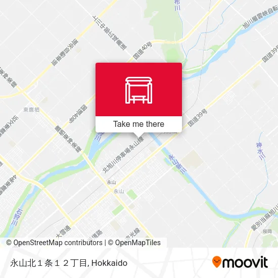 永山北１条１２丁目 map