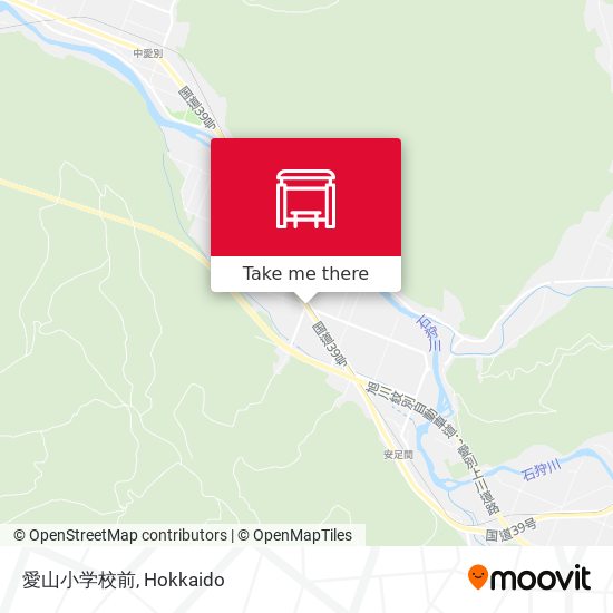 愛山小学校前 map