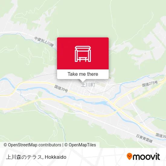 上川森のテラス map