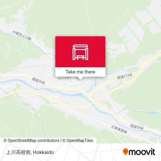 上川高校前 map
