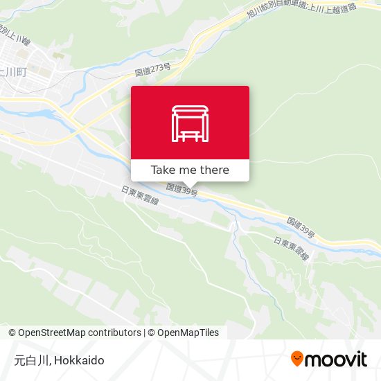 元白川 map