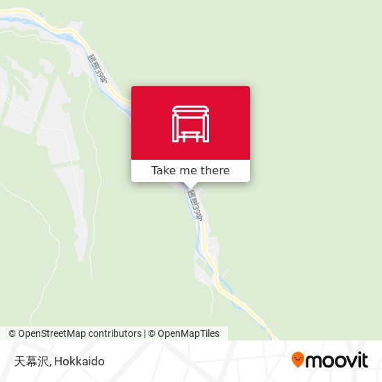 天幕沢 map