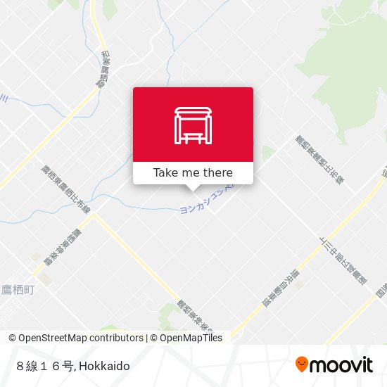 ８線１６号 map