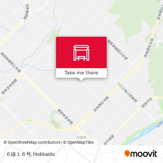 ６線１６号 map
