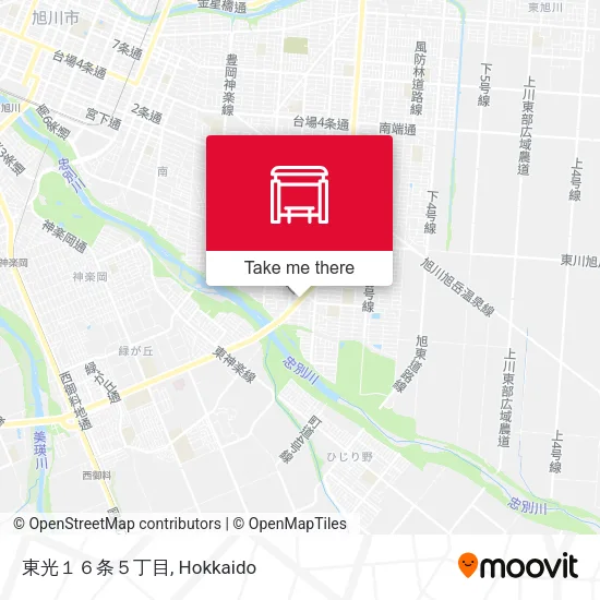 東光１６条５丁目 map
