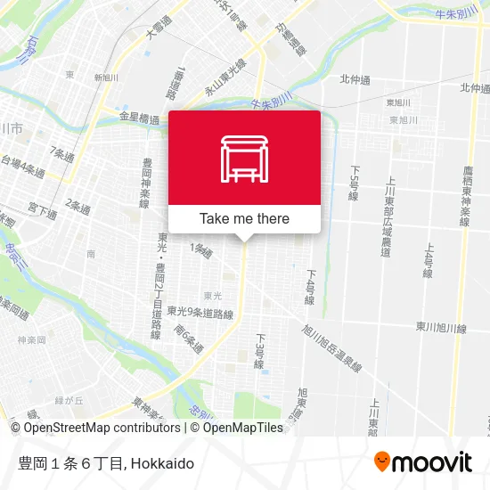 豊岡１条６丁目 map