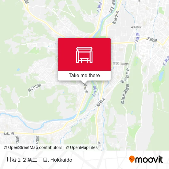 川沿１２条二丁目 map