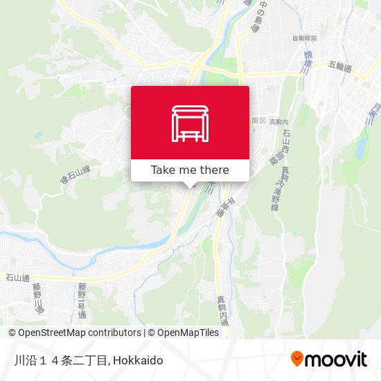 川沿１４条二丁目 map