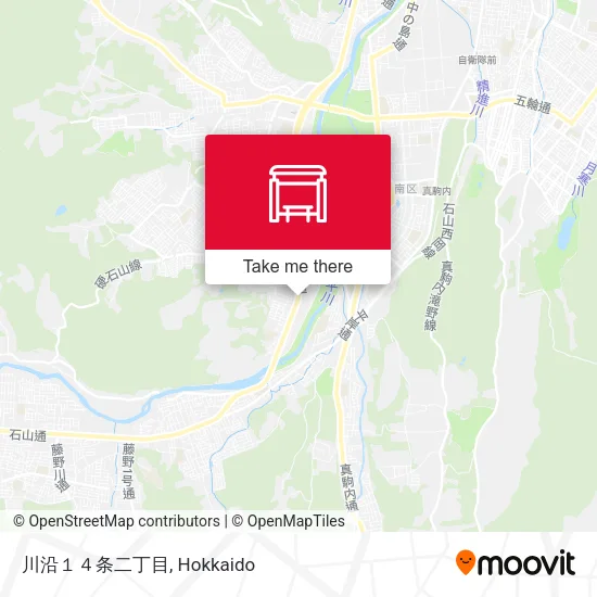川沿１４条二丁目 map
