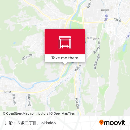 川沿１６条二丁目 map