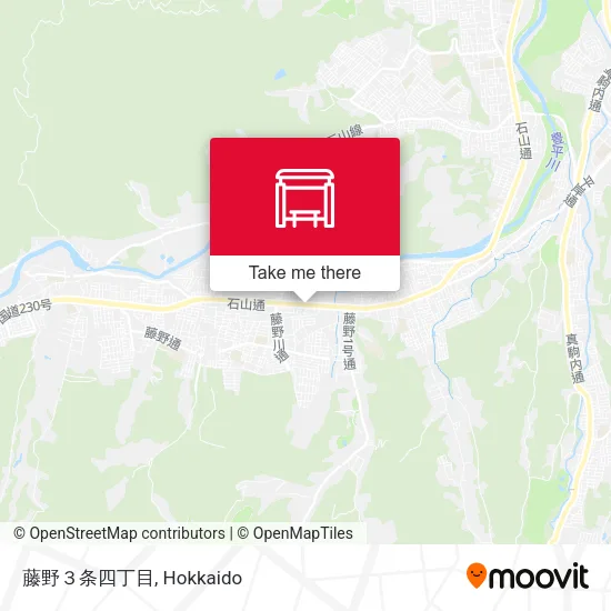 藤野３条四丁目 map