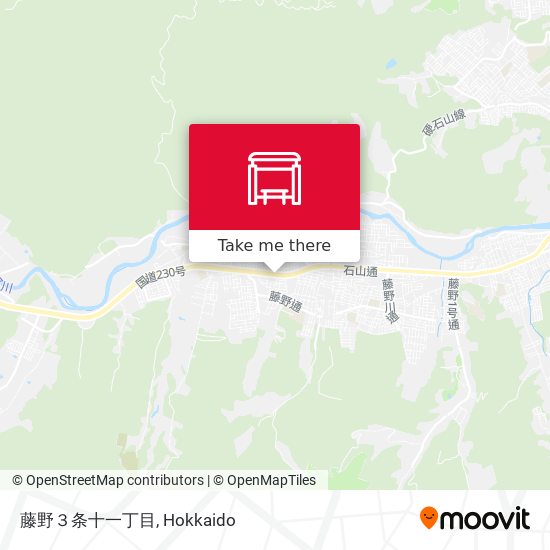 藤野３条十一丁目 map