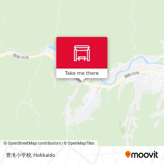 豊滝小学校 map