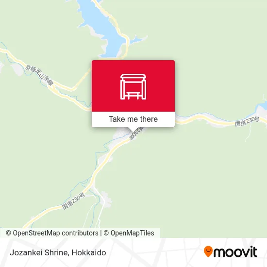 Jozankei Shrine map
