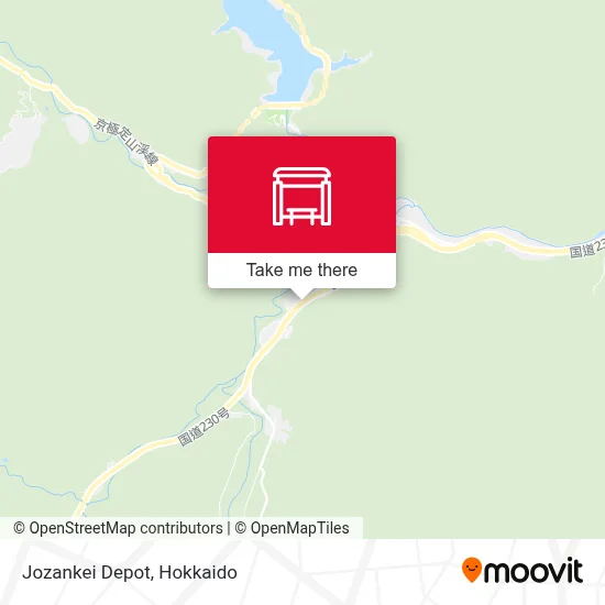 Jozankei Depot map