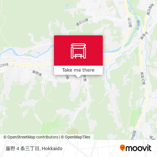 藤野４条三丁目 map