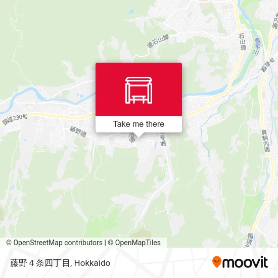 藤野４条四丁目 map