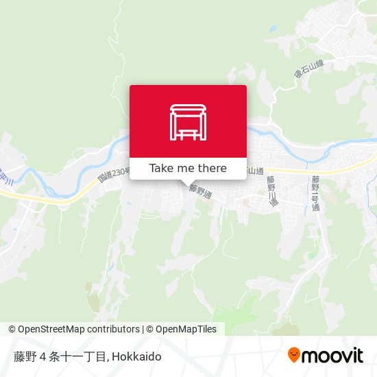 藤野４条十一丁目 map