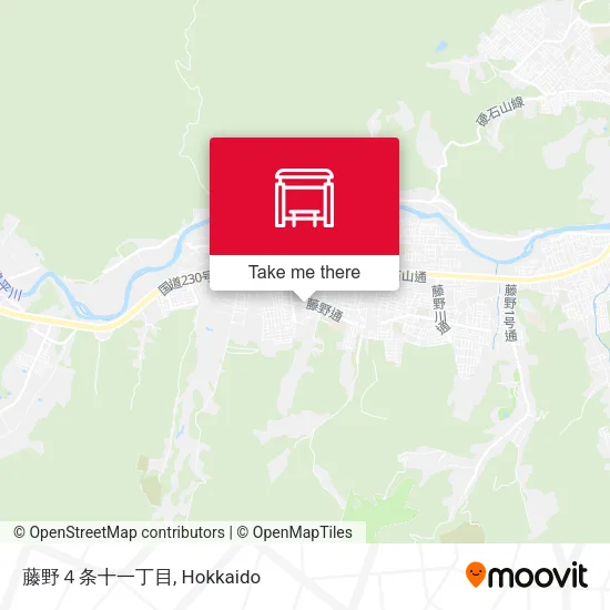 藤野４条十一丁目 map