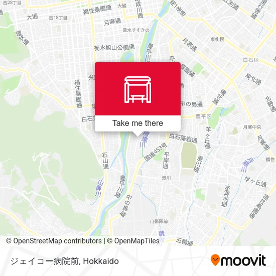 ジェイコー病院前 map