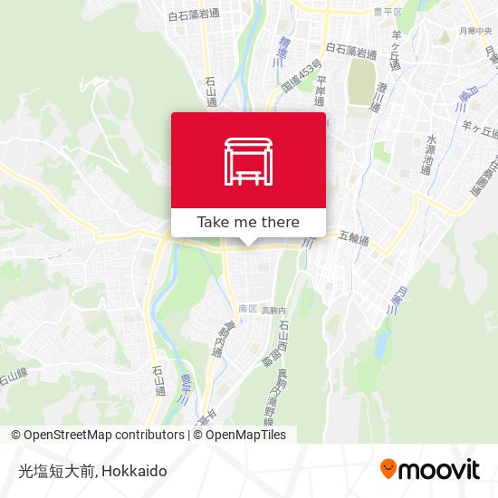 光塩短大前 map