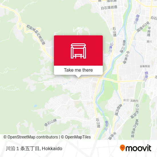 川沿１条五丁目 map