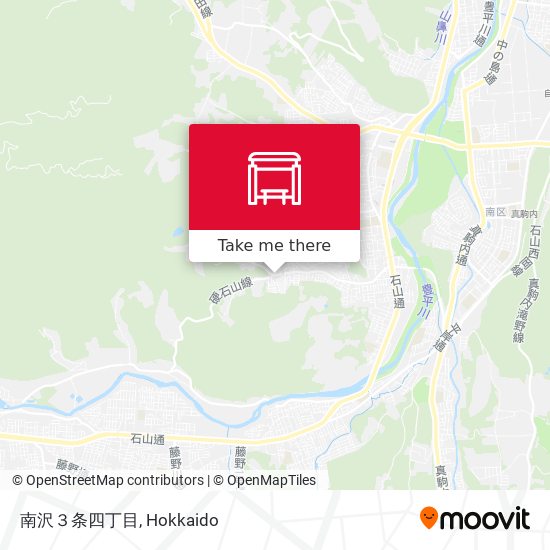 南沢３条四丁目 map