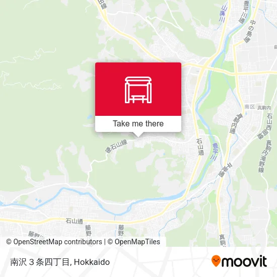 南沢３条四丁目 map
