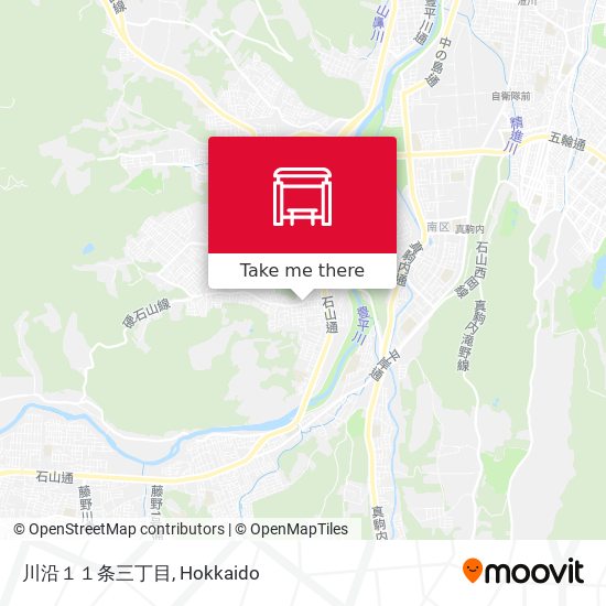 川沿１１条三丁目 map