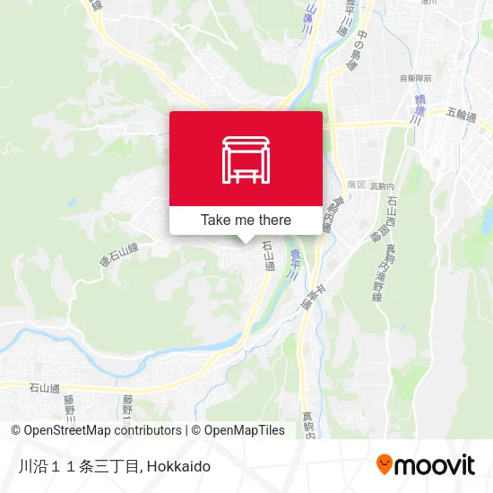 川沿１１条三丁目 map