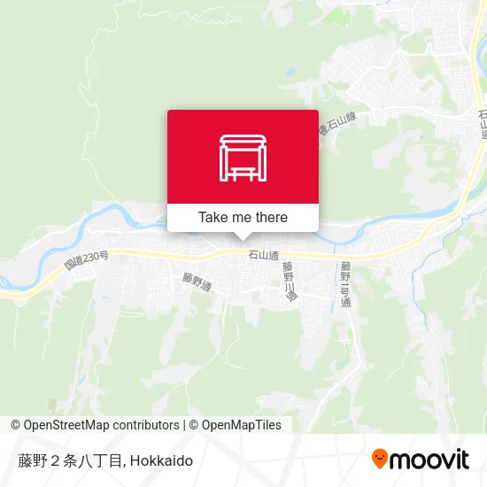 藤野２条八丁目 map