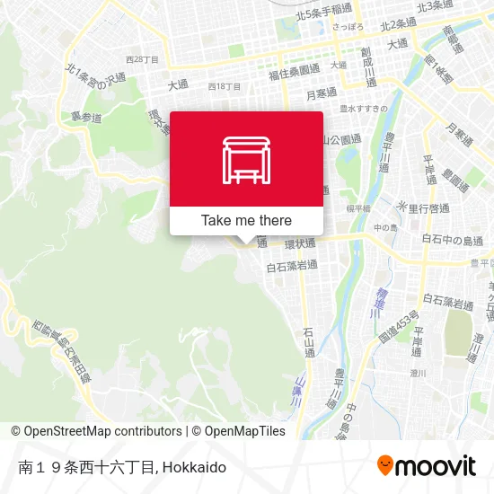 南１９条西十六丁目 map