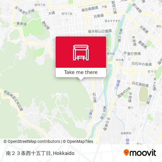 南２３条西十五丁目 map