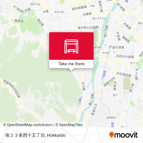 南２３条西十五丁目 map