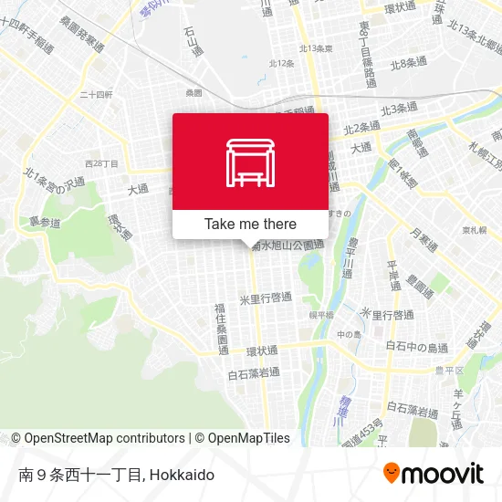 南９条西十一丁目 map