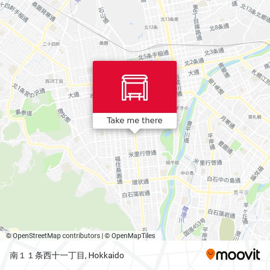 南１１条西十一丁目 map