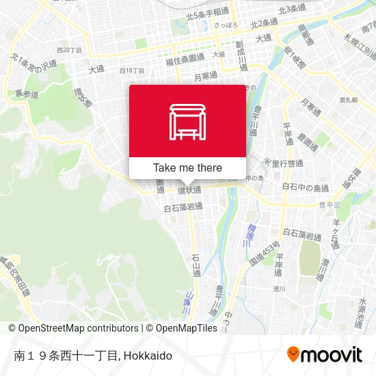 南１９条西十一丁目 map