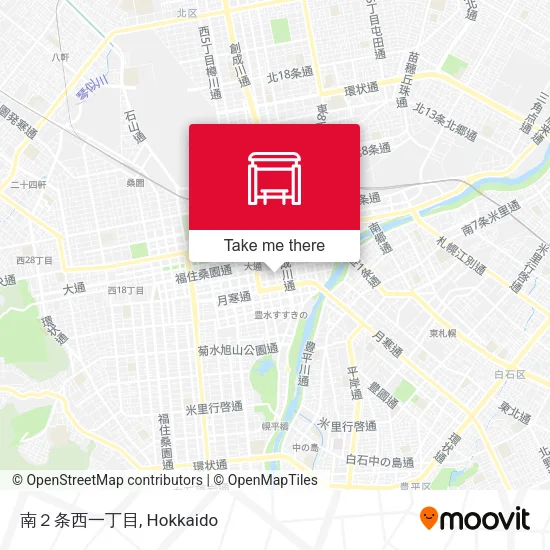 南２条西一丁目 map