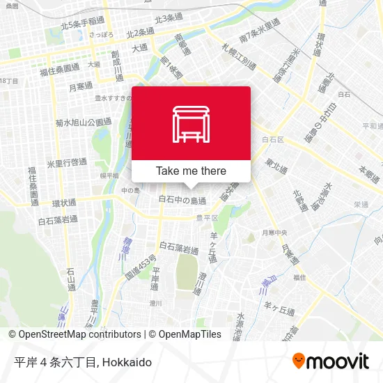 平岸４条六丁目 map