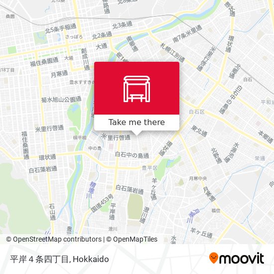 平岸４条四丁目 map