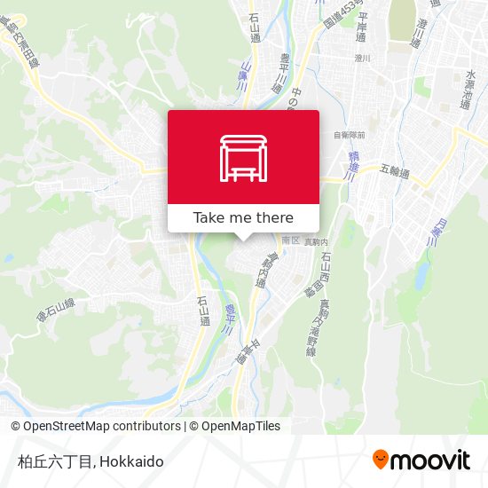 柏丘六丁目 map