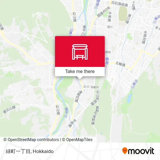緑町一丁目 map