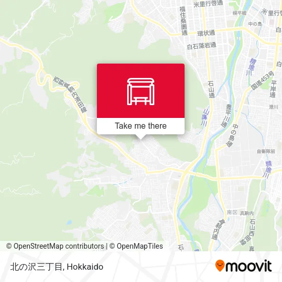 北の沢三丁目 map
