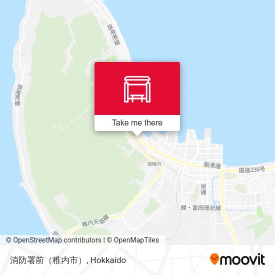 消防署前（稚内市） map
