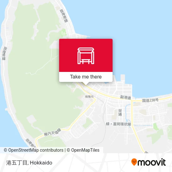 港五丁目 map